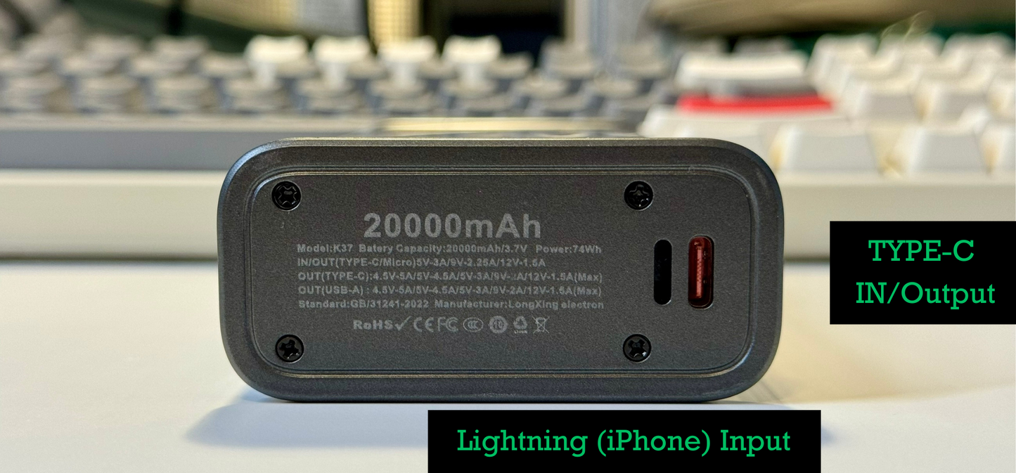 M003-Lighted Power Bank